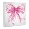 Stupell Industries Fabulous Pink Bow Wall Plaque Art Design by Ramona Murdock